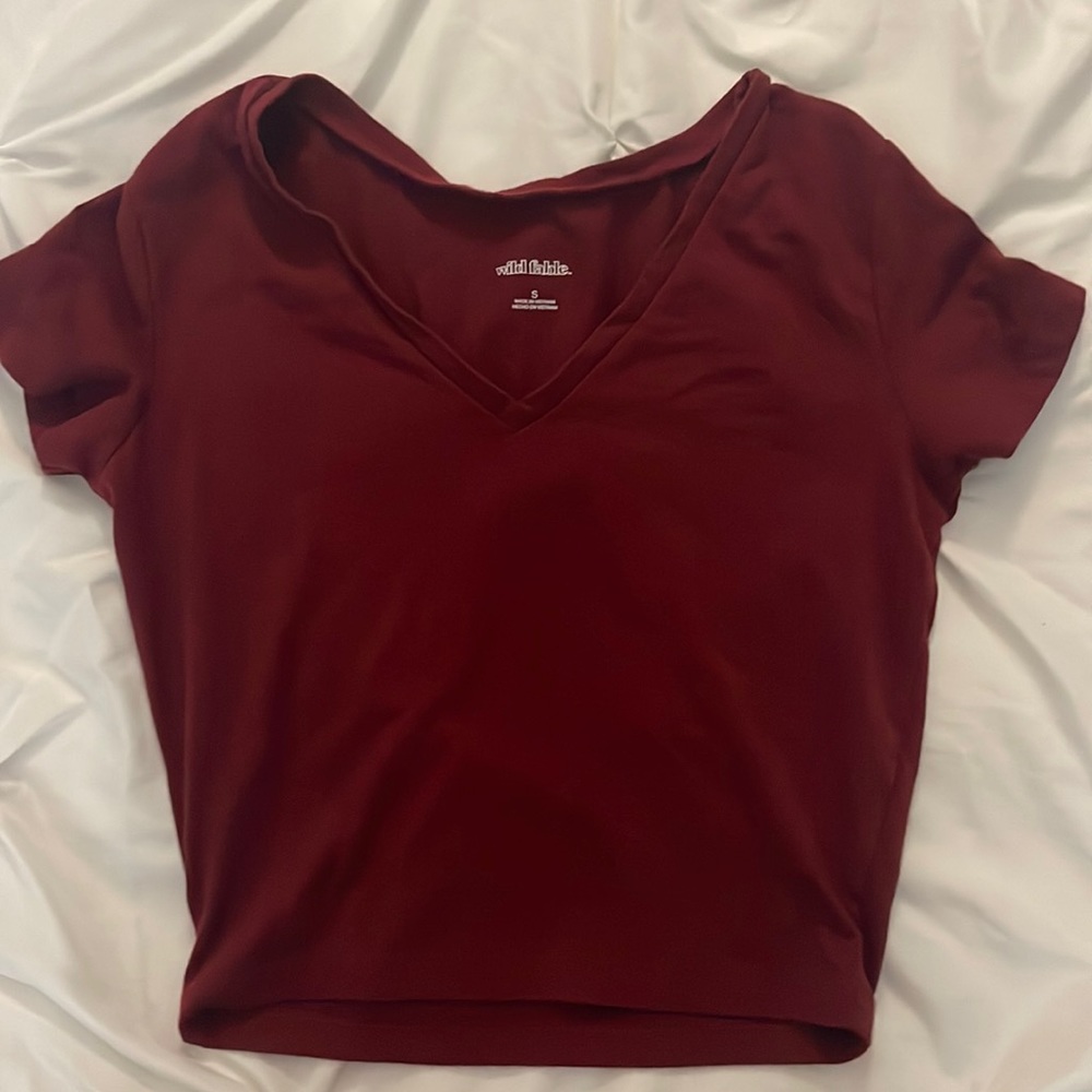 Marron top from Target